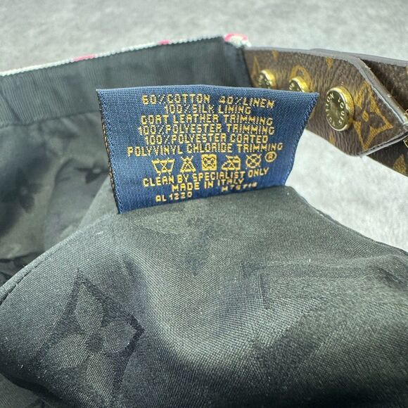 Louis Vuitton Canvas Monogram Starboard Cap M Pink - Picture 9 of 10